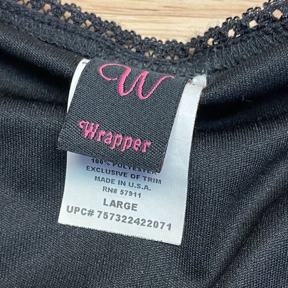 Vintage Y2K Whimsigoth Empire Waist Crochet Lace Top Size L Mid Length Elena - Picture 13 of 13